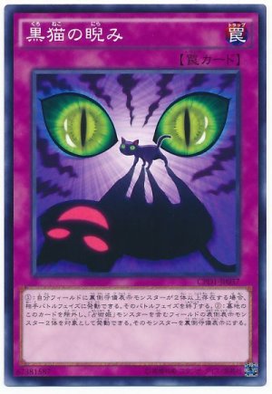 画像1: 【ノーマル】　黒猫の睨み