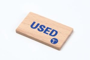画像6: USEDマーカー(木製) 4枚入り(1)