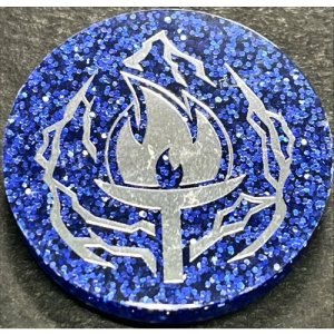 画像1: コイン『儀式/青(25DB)』