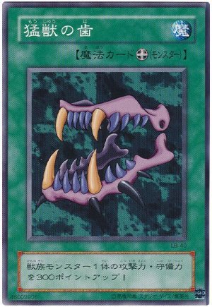 画像1: 猛獣の歯（Bランク）