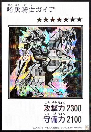 画像1: 暗黒騎士ガイア（モノクロ）【シク】