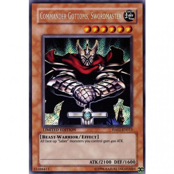 画像1: 【Limited Edition】Commander Gottoms, Swordmaster【総剣司令 ガトムズ】【シク】 (1)