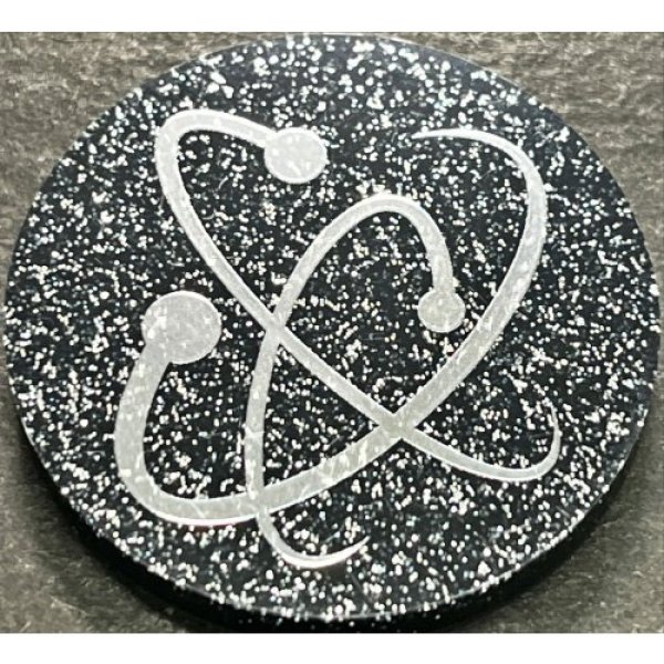 画像1: コイン『エクシーズ/黒(25DB)』 (1)