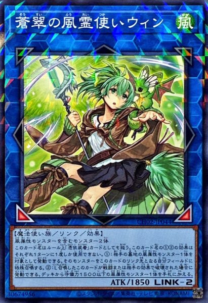 画像1: 蒼翠の風霊使いウィン【ノーマルパラレル】 (1)