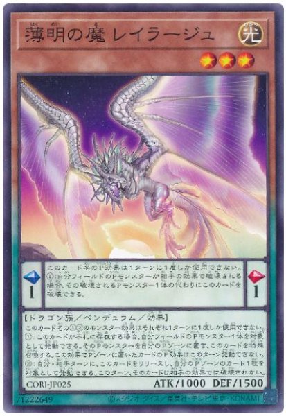 画像1: 薄明の魔 レイラージュ【 ノー】 (1)