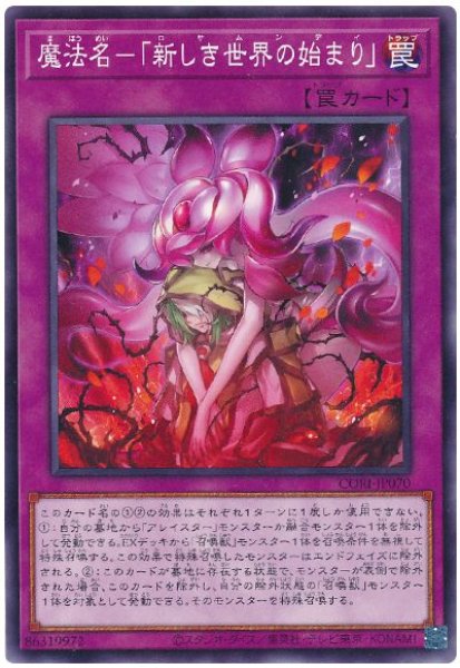 画像1: 魔法名－「新しき世界の始まり」【 ノー】 (1)