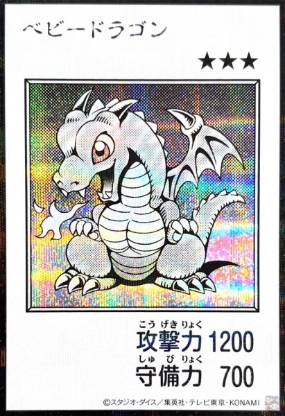 画像1: ベビードラゴン（モノクロ）【シク】 (1)