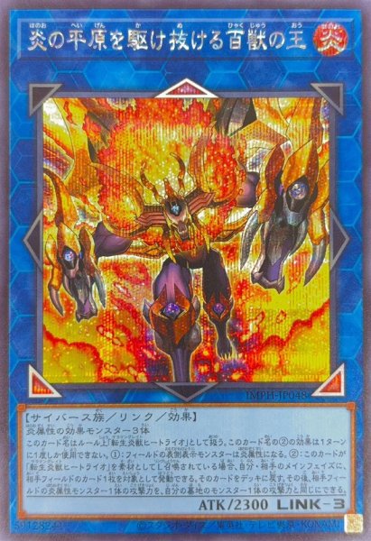 画像1: 炎の平原を駆け抜ける百獣の王【シークレット】 (1)